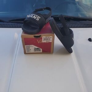 Vans Classic Black Slide Sandals